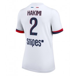 Paris Saint-Germain Achraf Hakimi #2 Uit tenue Dames 2025-26 Korte Mouw